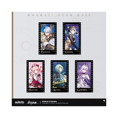 MiHoYo Collapse Star Dome Railway Star Invitation Series Imitation Film Card miHoYo image 0