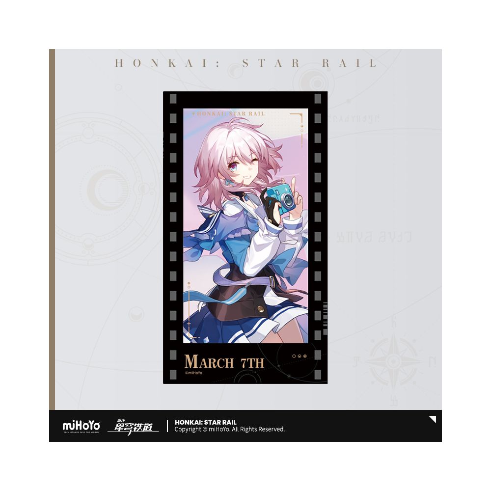 Honkai: Star Rail Star Invitation Series Imitation Film Card