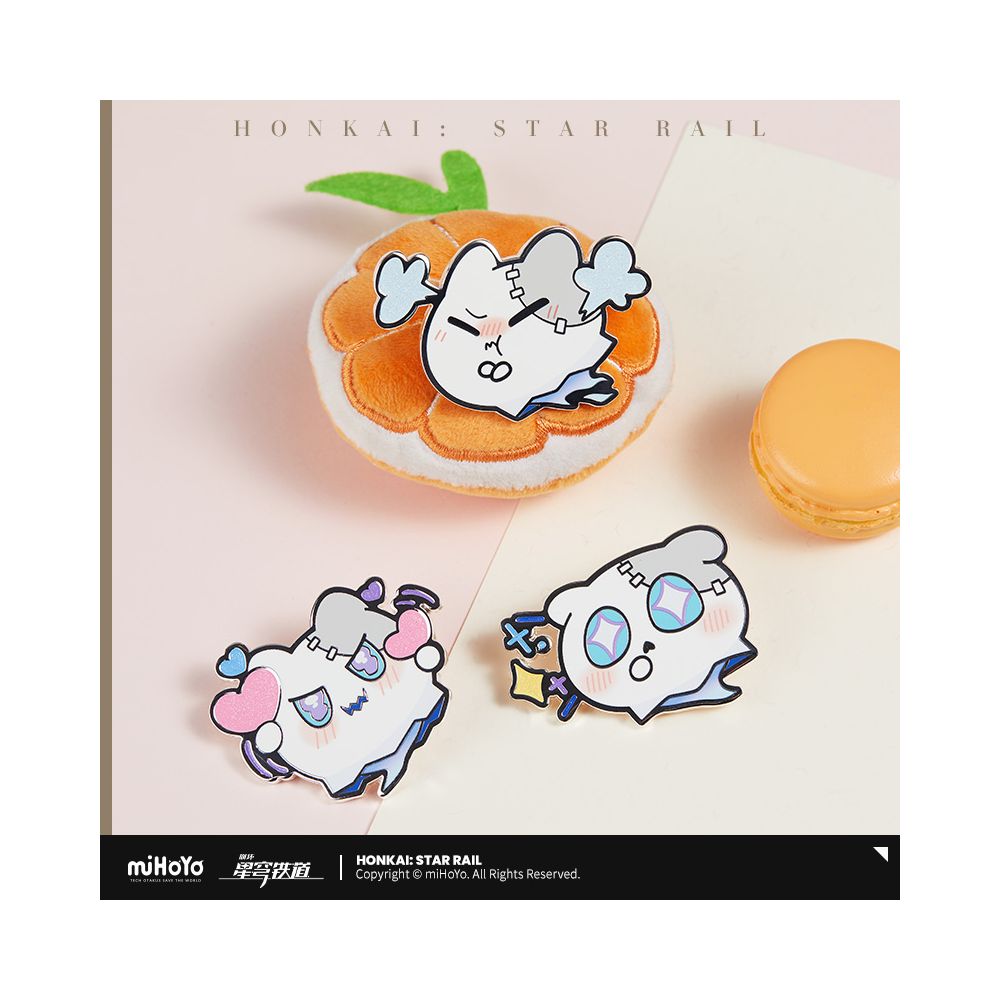 MiHoYo Collapse Star Dome Railway Sob Series Sob Metal Badge miHoYo image 0