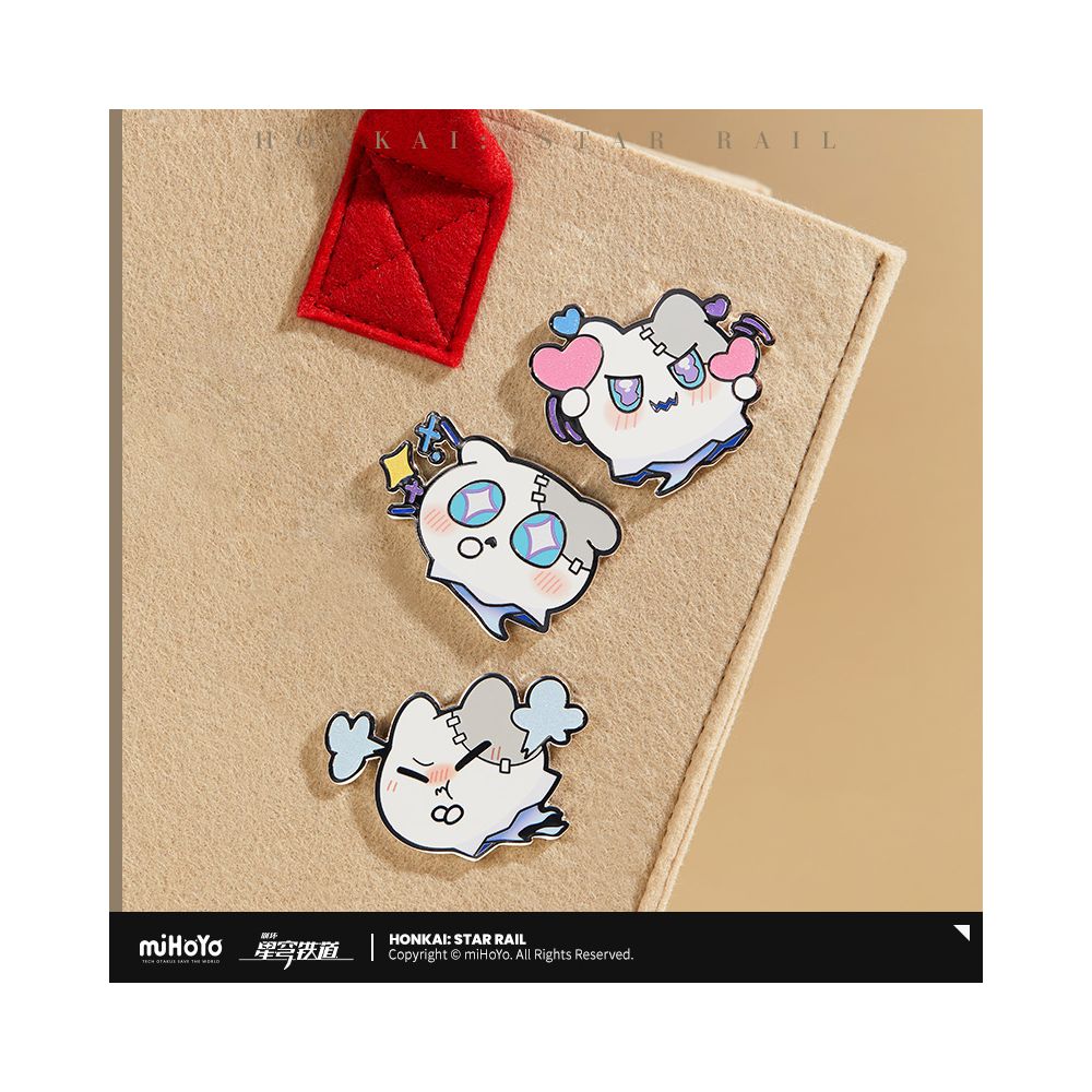 MiHoYo Collapse Star Dome Railway Sob Series Sob Metal Badge miHoYo image 1