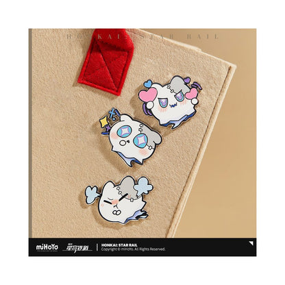 MiHoYo Collapse Star Dome Railway Sob Series Sob Metal Badge miHoYo image 1