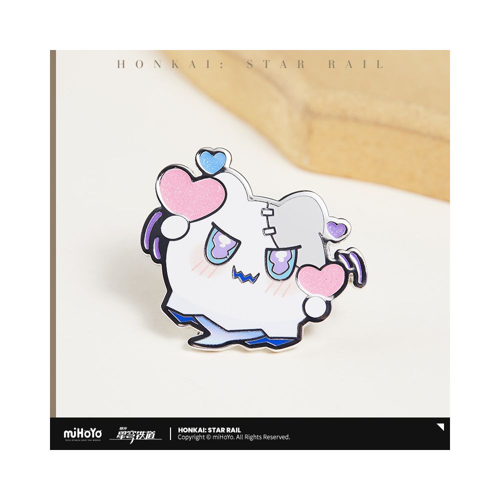 MiHoYo Collapse Star Dome Railway Sob Series Sob Metal Badge miHoYo image 2