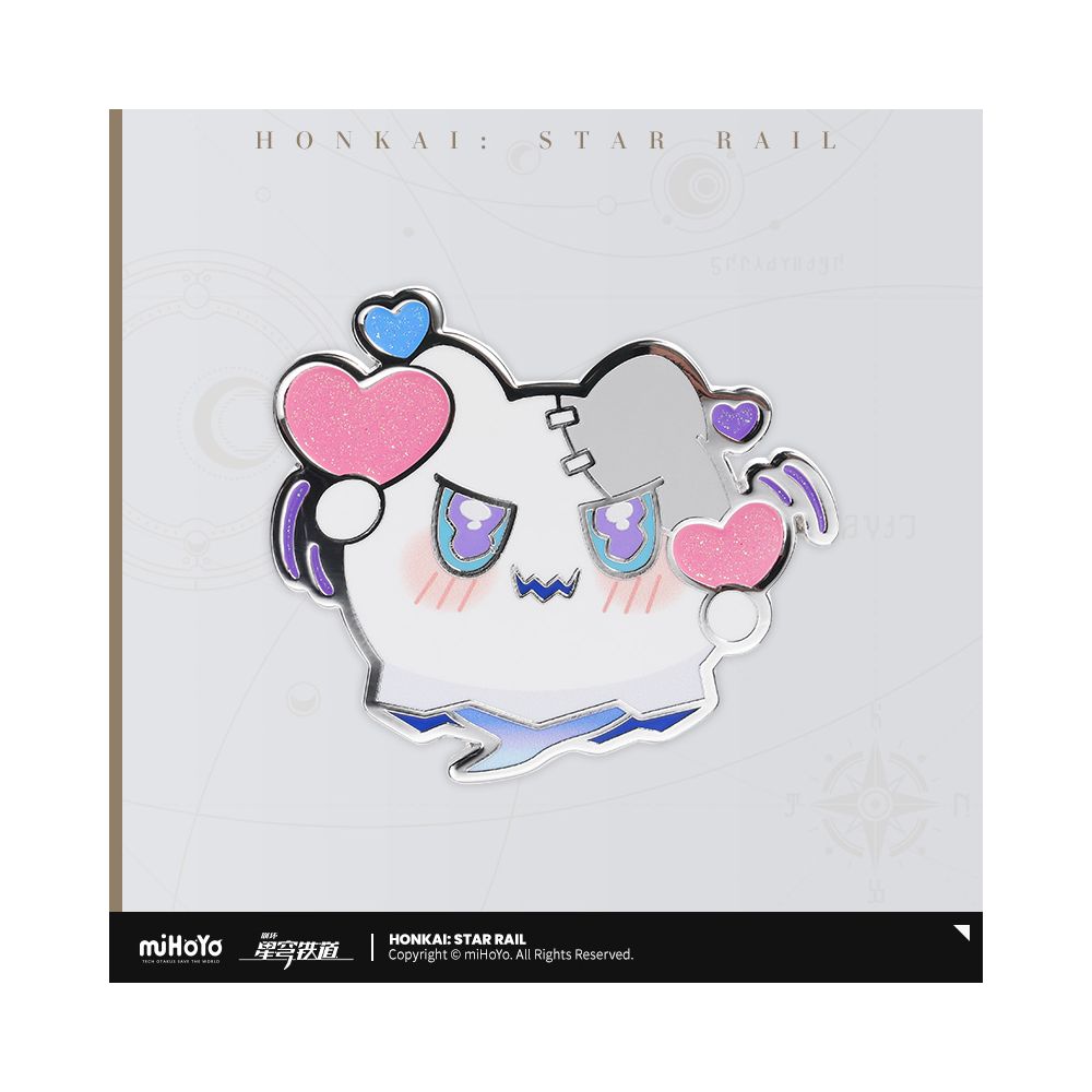 Honkai: Star Rail Sob Series Wubbaboo Metal Badge