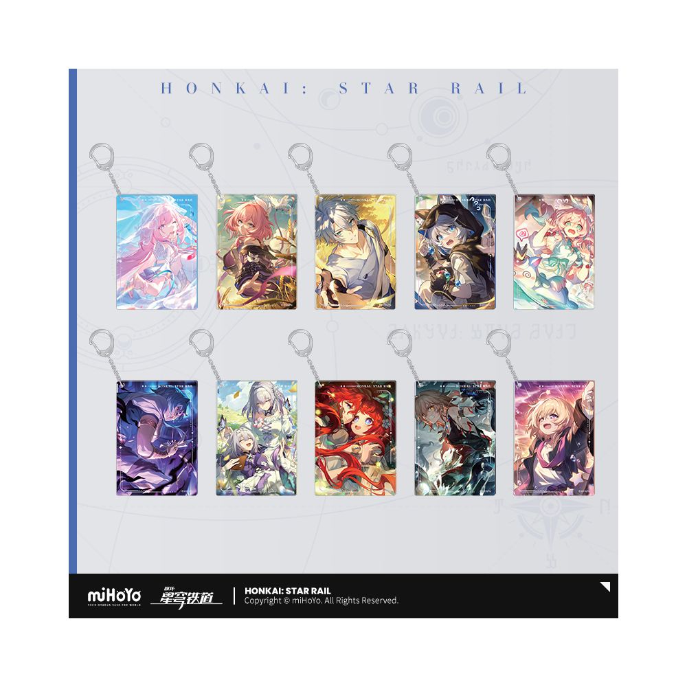 MiHoYo Collapse Star Dome Railway Light Cone Series Acrylic Pendant miHoYo image 0