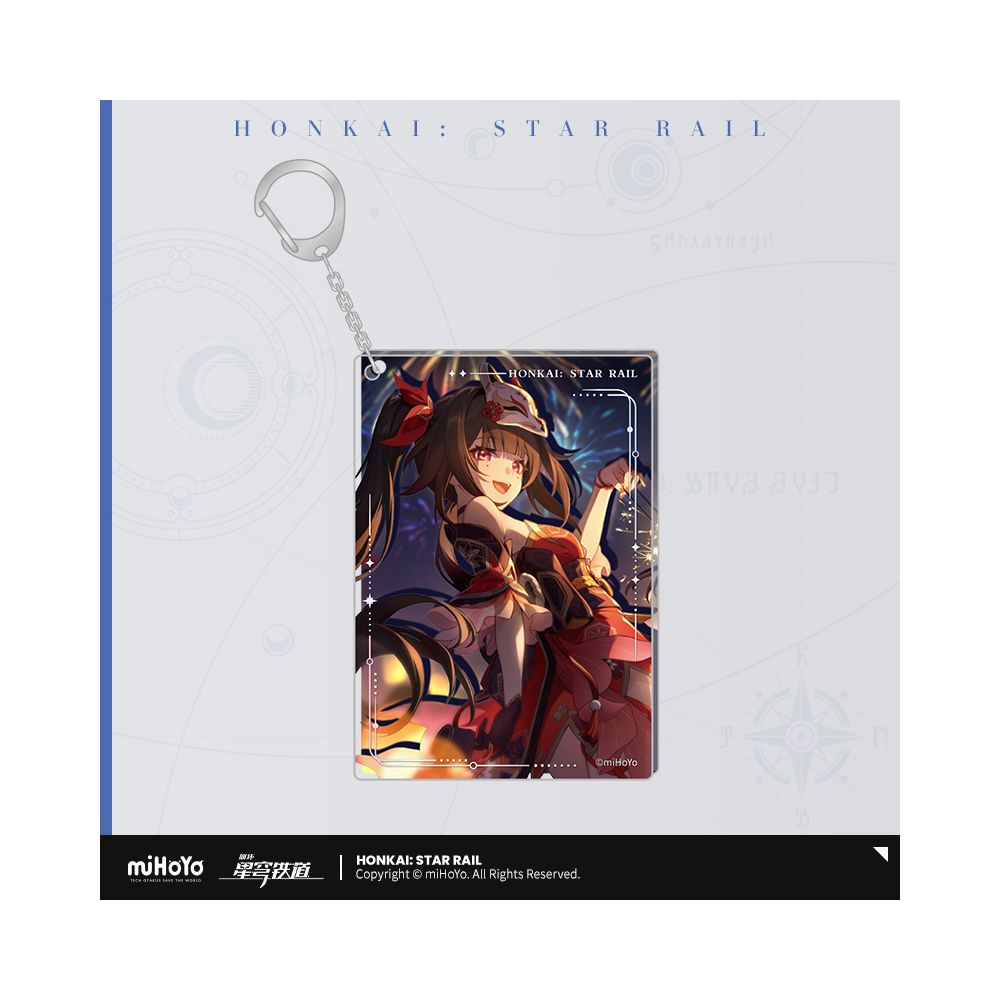 Honkai: Star Rail Light Cone Series Acrylic Keychain