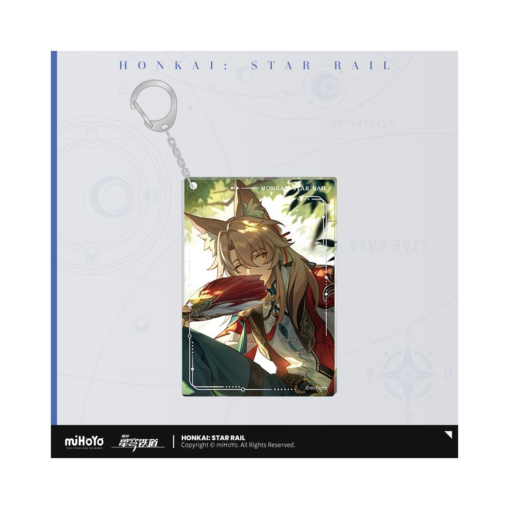 Honkai: Star Rail Light Cone Series Acrylic Keychain