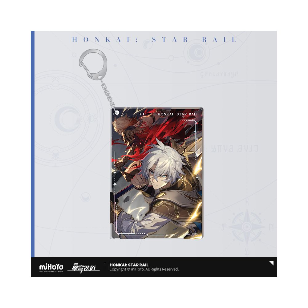 Honkai: Star Rail Light Cone Series Acrylic Keychain
