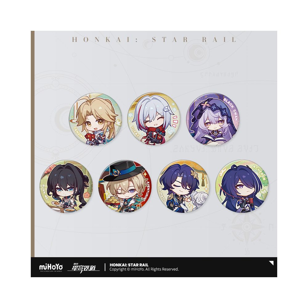 MiHoYo Collapse Star Dome Railway New Year s Celebration Series Tinplate Badge miHoYo image 0