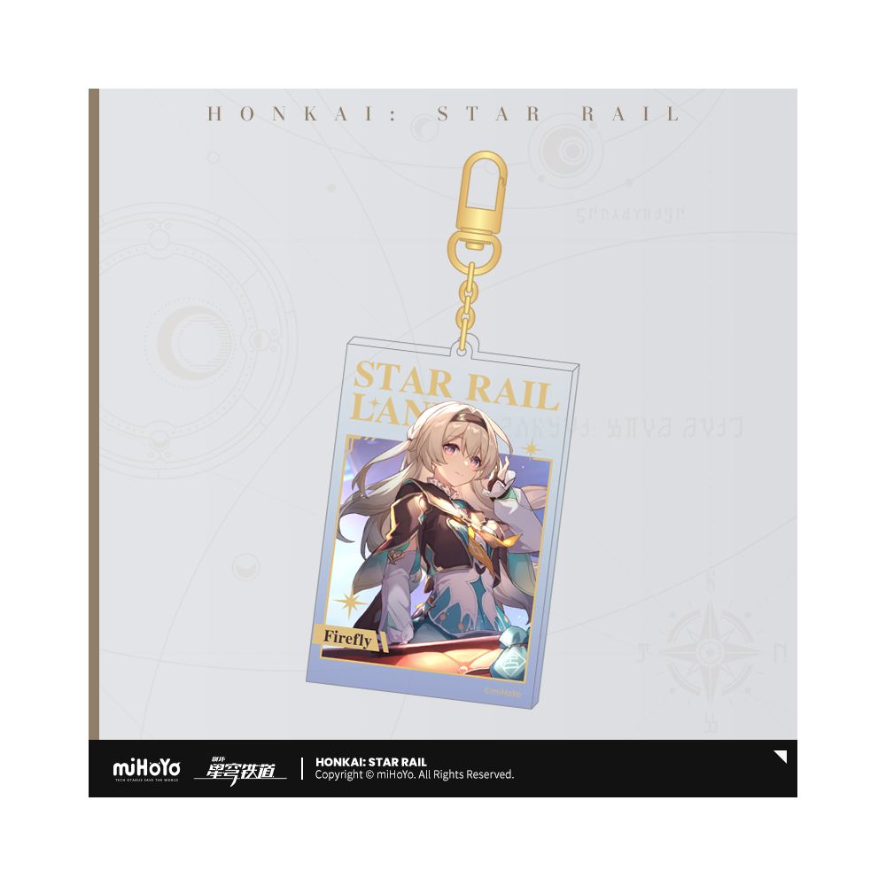 Honkai: Star Rail Star Iron LAND Series Acrylic Keychai