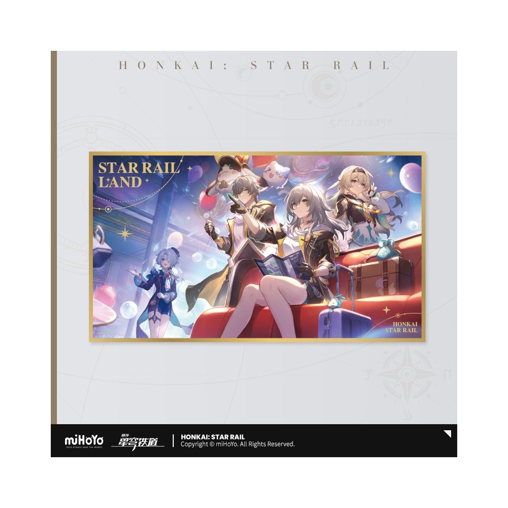Honkai: Star Rail Star Iron LAND Series Acrylic Color Paper