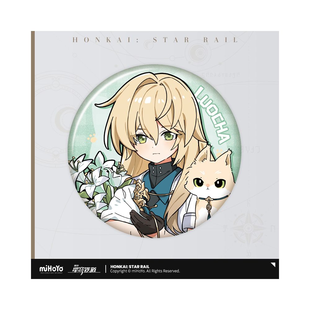 Honkai: Star Rail Little Cat Series Tinplate Badge