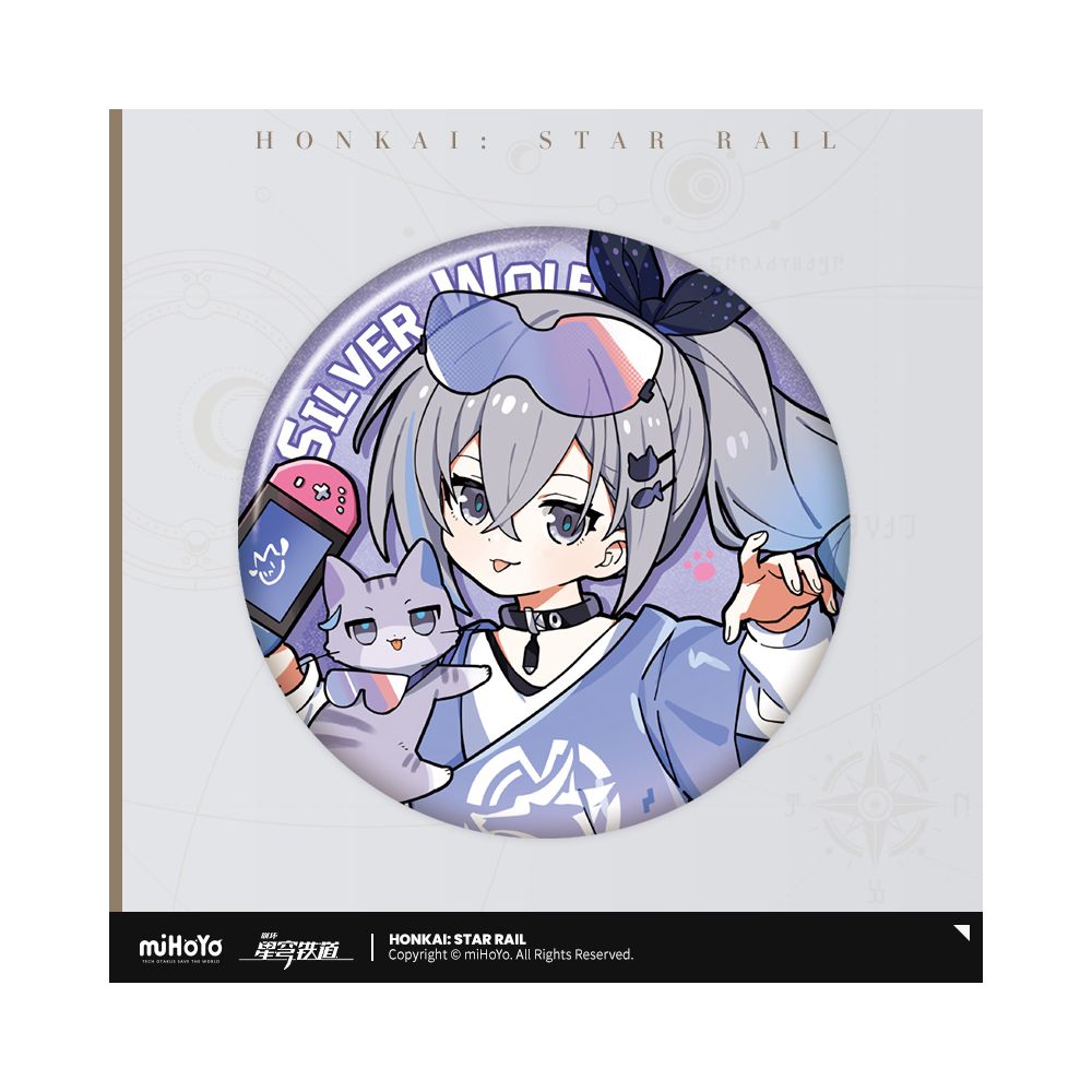Honkai: Star Rail Little Cat Series Tinplate Badge