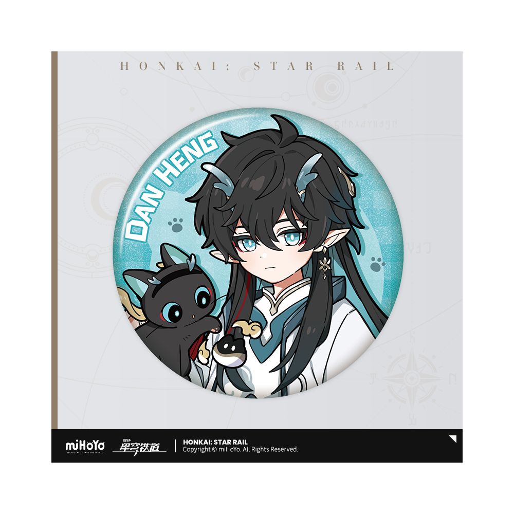 Honkai: Star Rail Little Cat Series Tinplate Badge