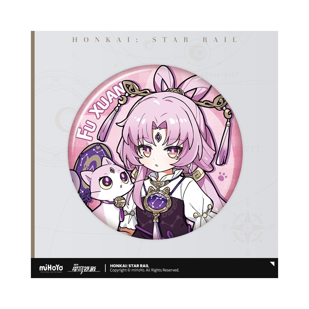 Honkai: Star Rail Little Cat Series Tinplate Badge