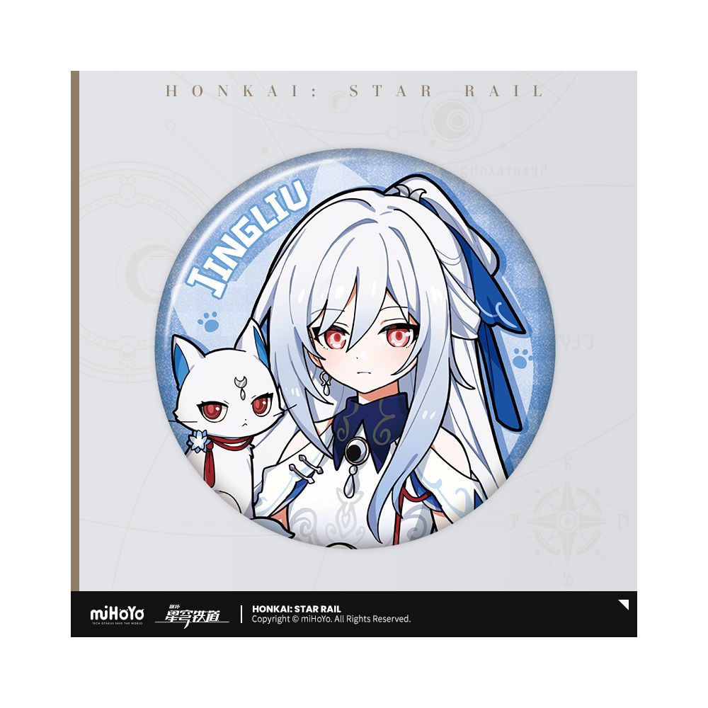 Honkai: Star Rail Little Cat Series Tinplate Badge