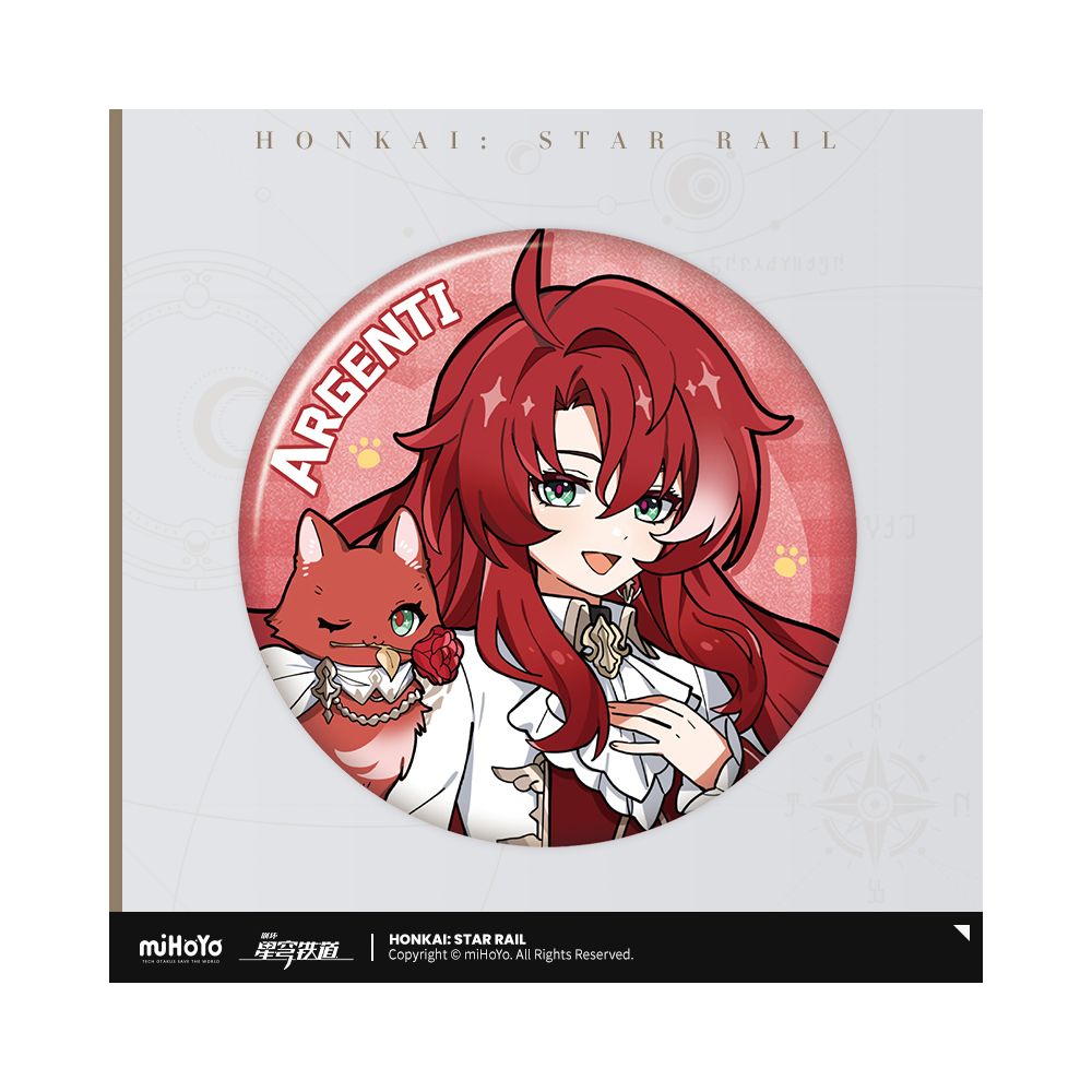 Honkai: Star Rail Little Cat Series Tinplate Badge