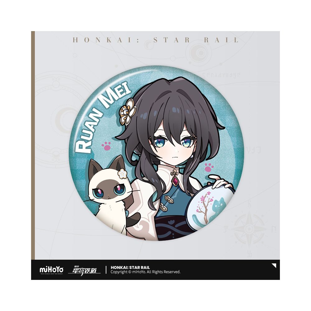 Honkai: Star Rail Little Cat Series Tinplate Badge