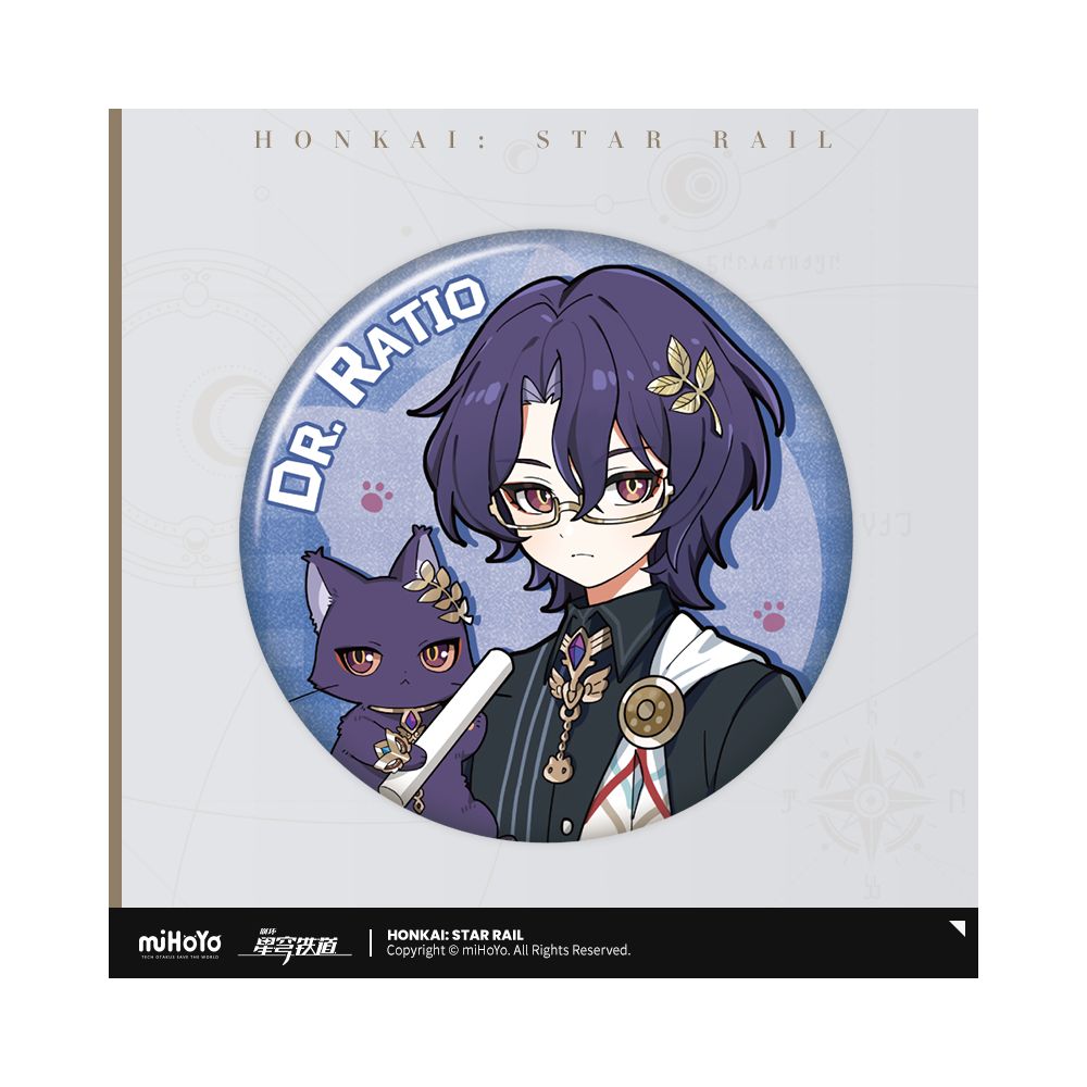 Honkai: Star Rail Little Cat Series Tinplate Badge