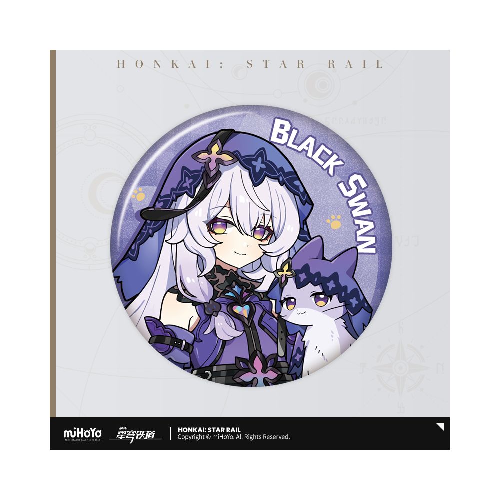 Honkai: Star Rail Little Cat Series Tinplate Badge