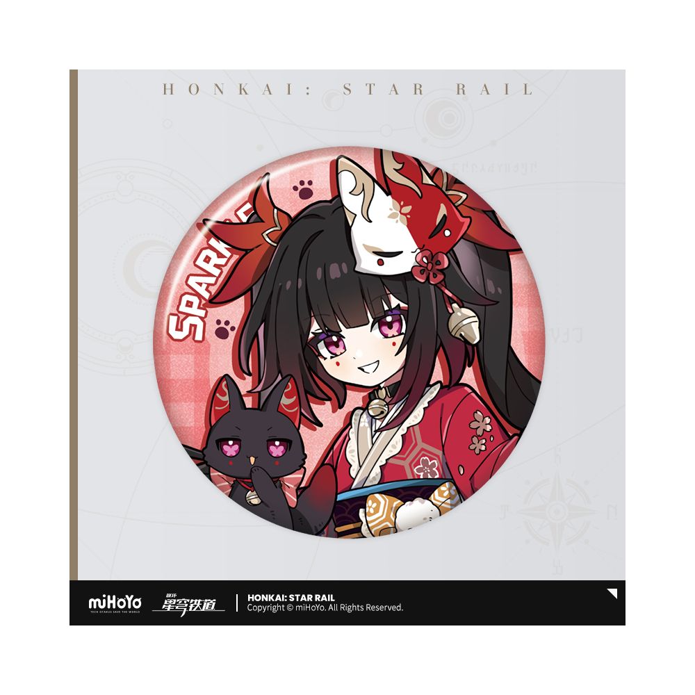 Honkai: Star Rail Little Cat Series Tinplate Badge