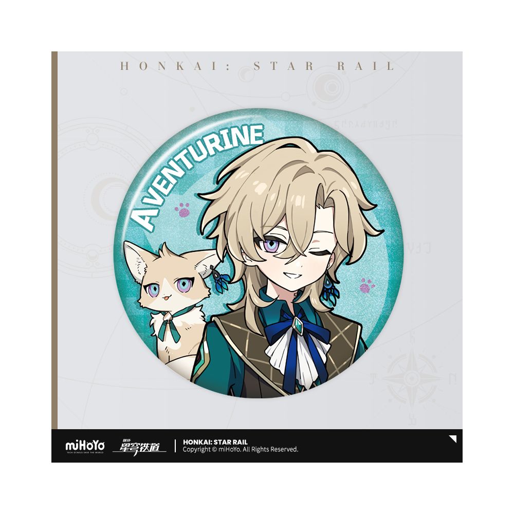 Honkai: Star Rail Little Cat Series Tinplate Badge