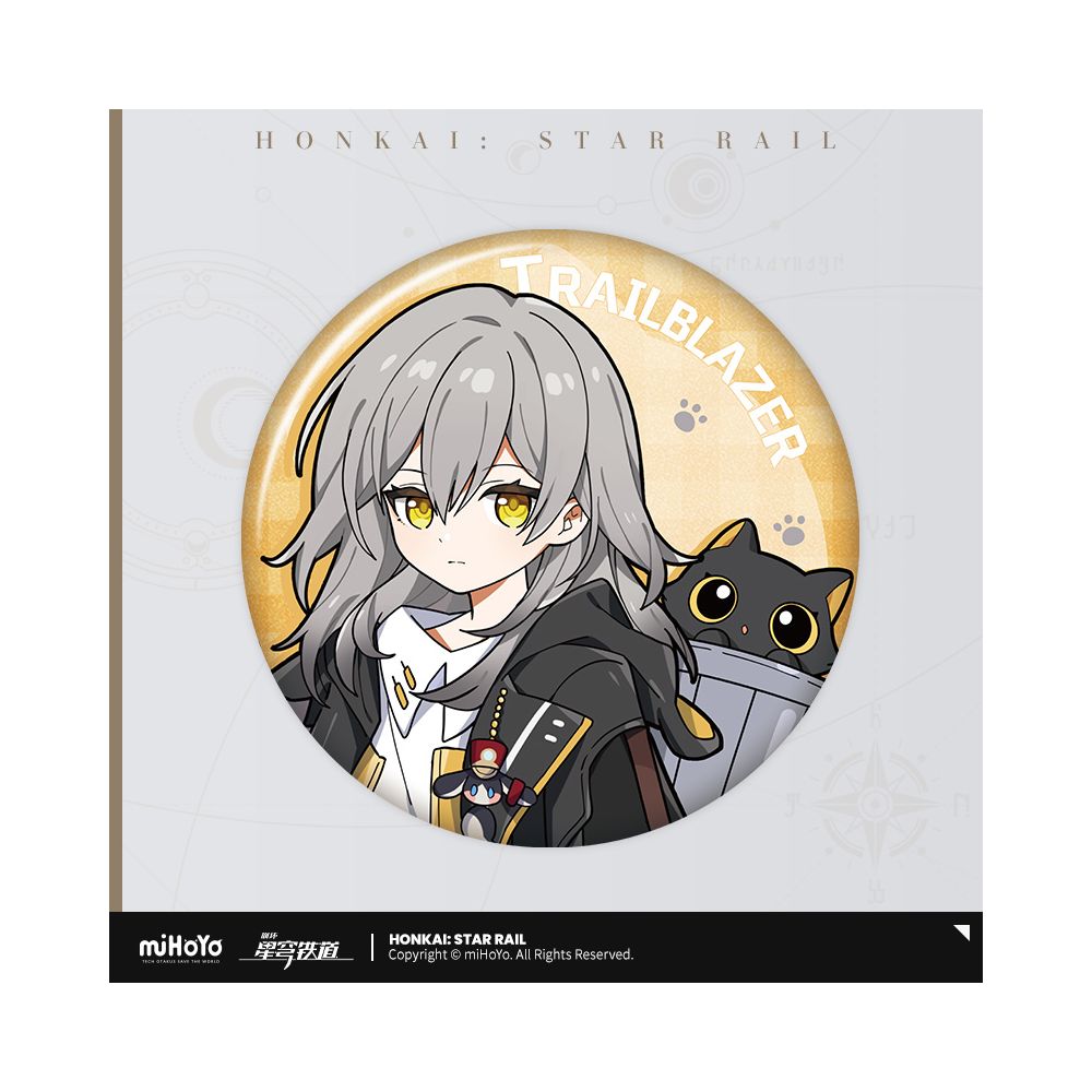 Honkai: Star Rail Little Cat Series Tinplate Badge