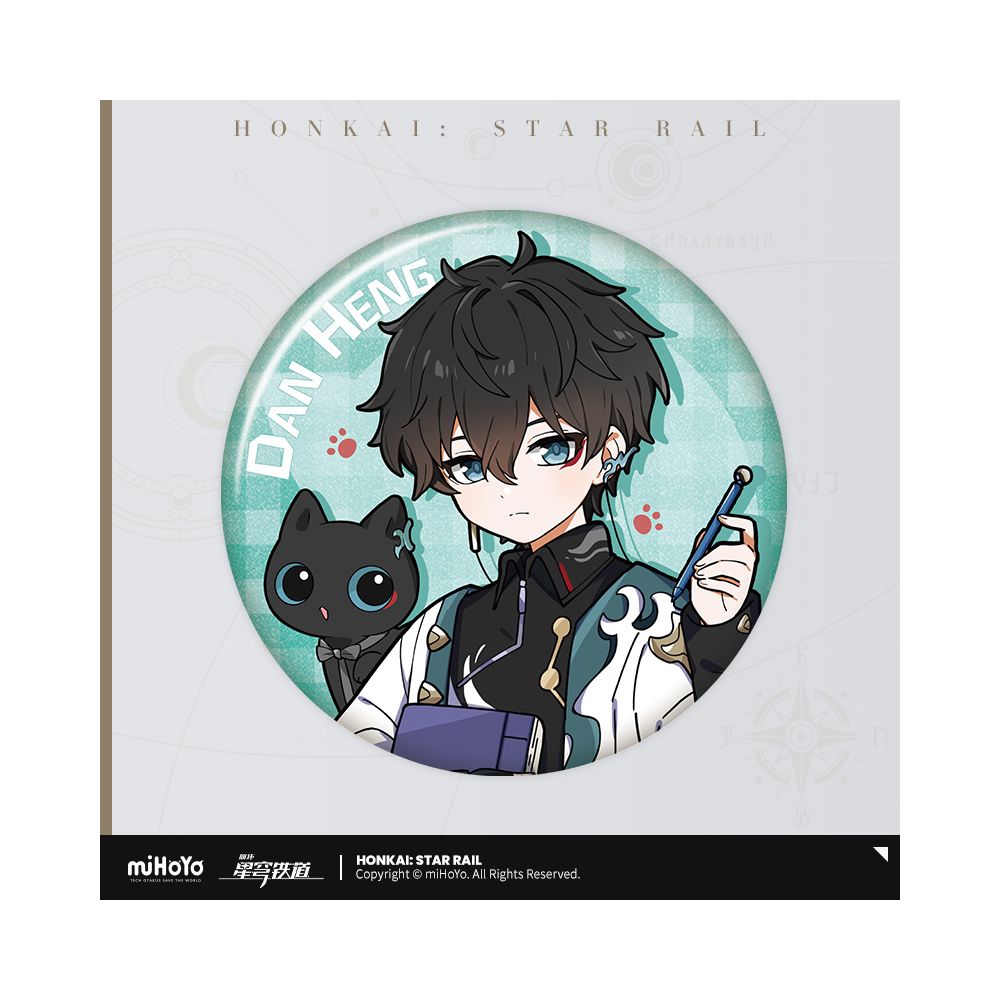 Honkai: Star Rail Little Cat Series Tinplate Badge