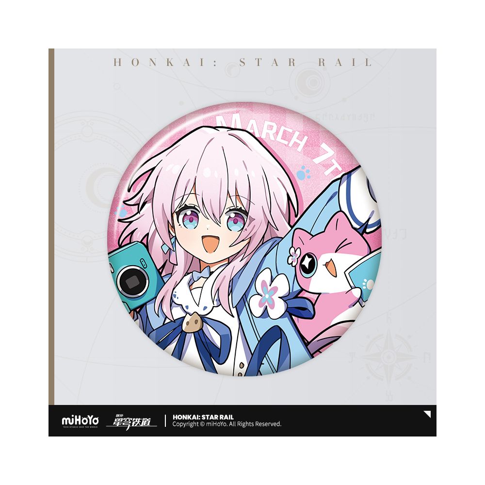 Honkai: Star Rail Little Cat Series Tinplate Badge