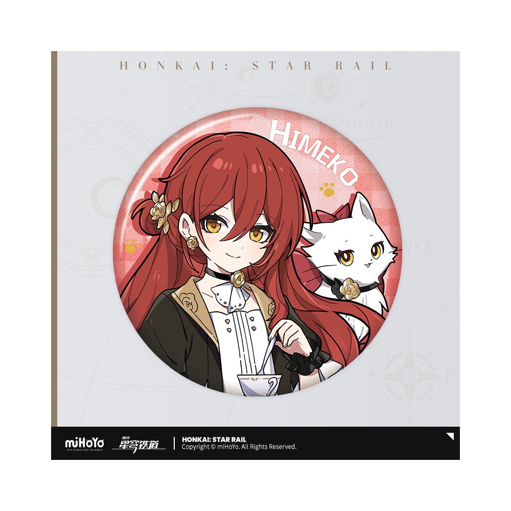 Honkai: Star Rail Little Cat Series Tinplate Badge