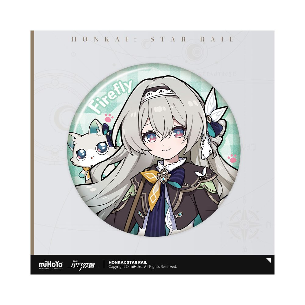 Honkai: Star Rail Little Cat Series Tinplate Badge