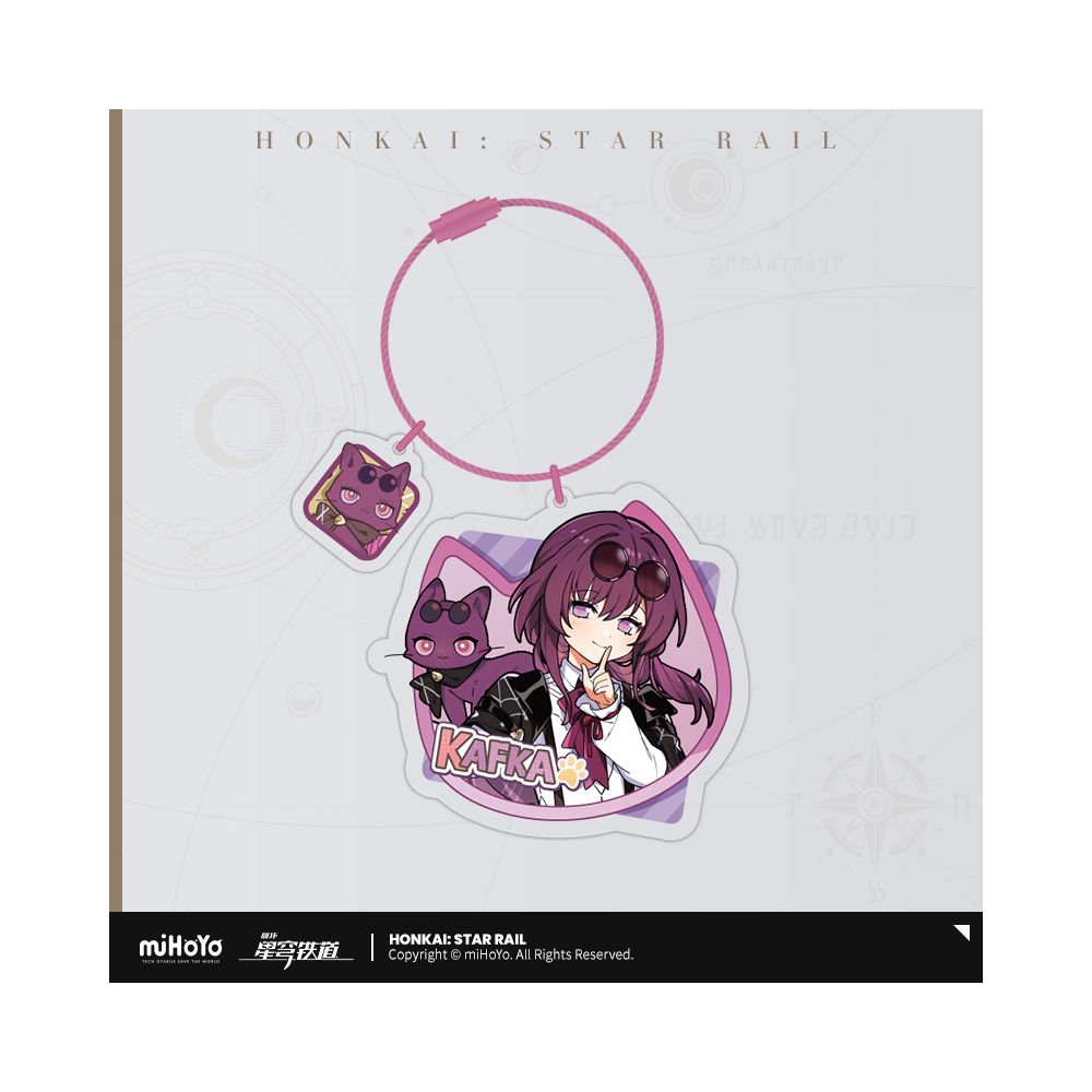 Honkai: Star Rail Little Cat Series Acrylic Keychain
