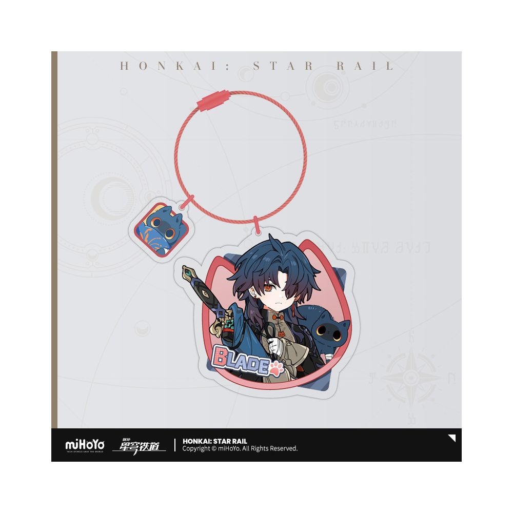 Honkai: Star Rail Little Cat Series Acrylic Keychain