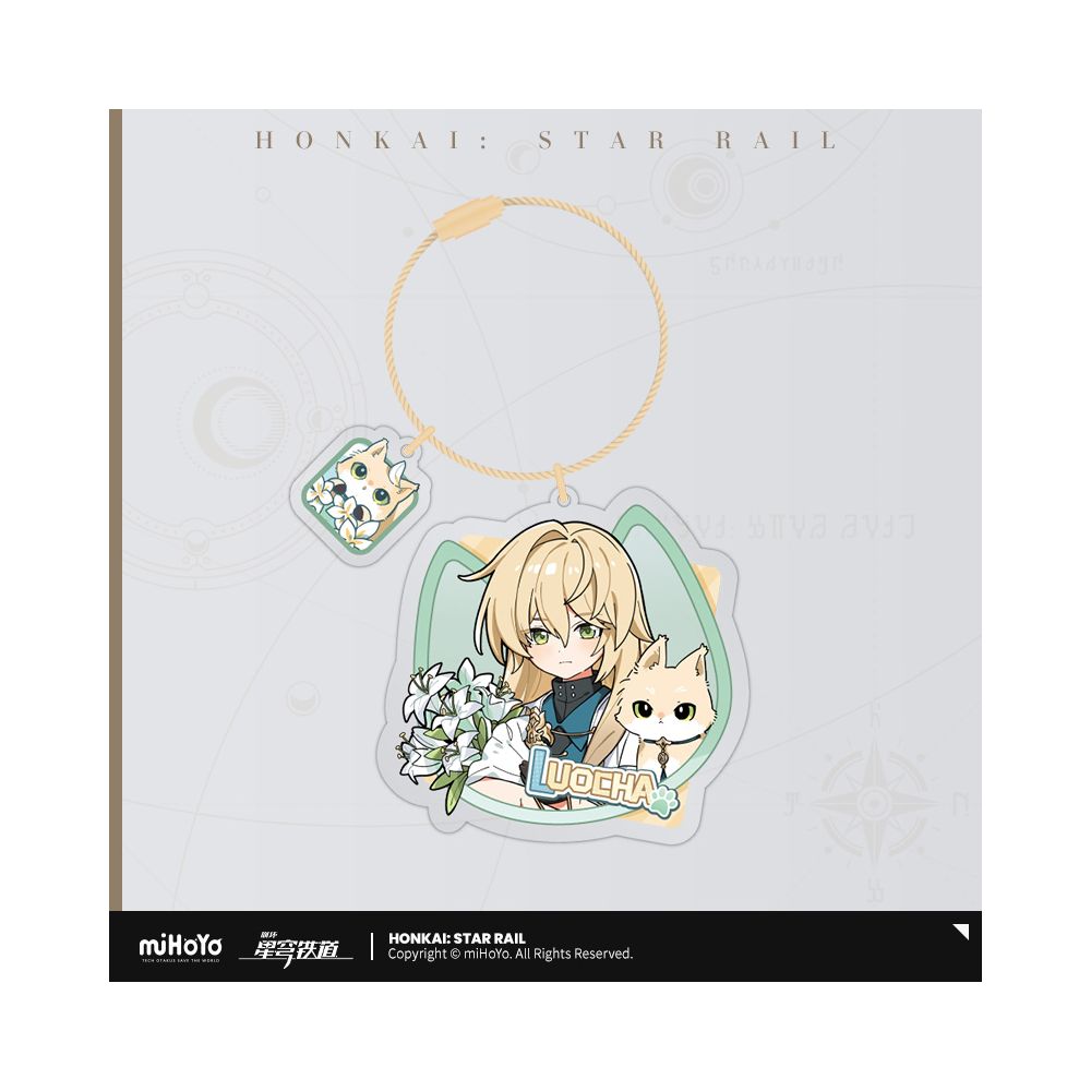 Honkai: Star Rail Little Cat Series Acrylic Keychain
