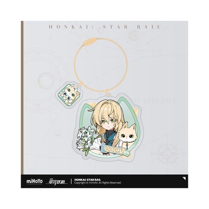 Honkai: Star Rail Little Cat Series Acrylic Keychain