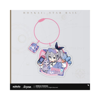 Honkai: Star Rail Little Cat Series Acrylic Keychain