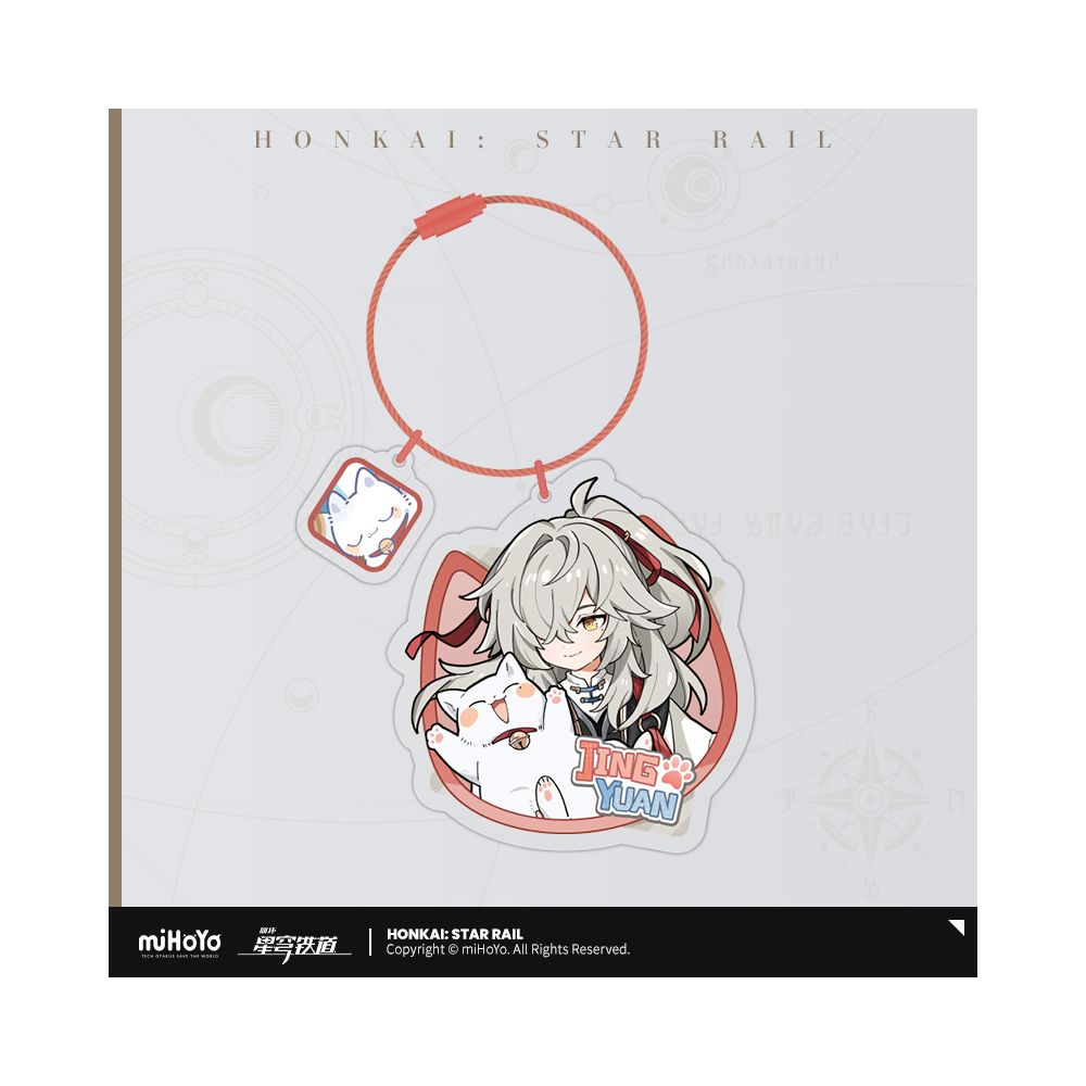 Honkai: Star Rail Little Cat Series Acrylic Keychain