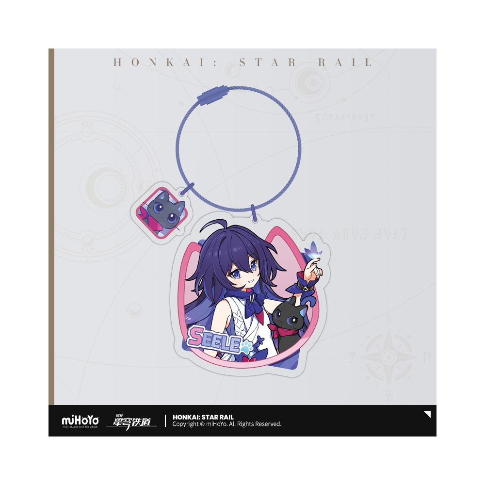 Honkai: Star Rail Little Cat Series Acrylic Keychain
