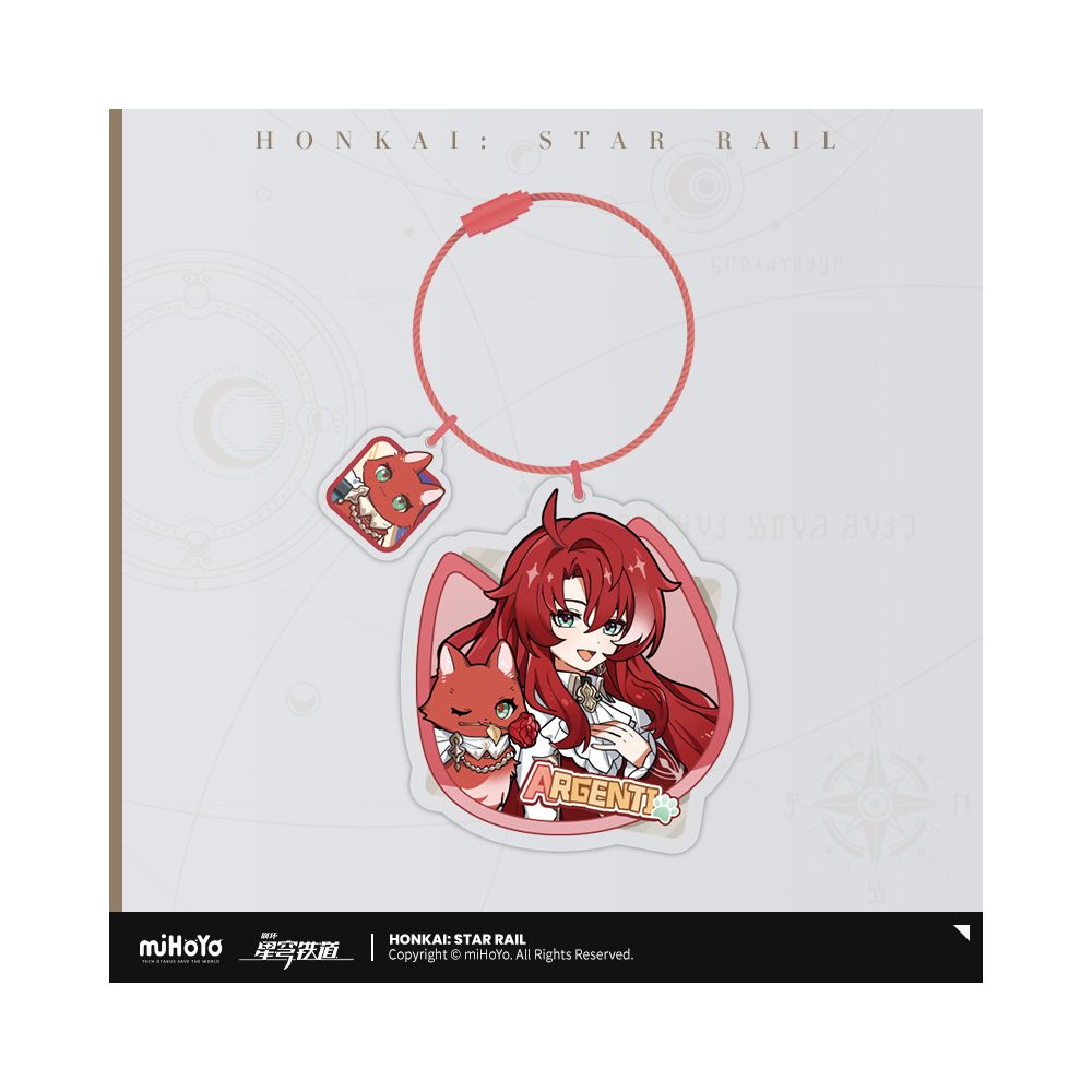 Honkai: Star Rail Little Cat Series Acrylic Keychain