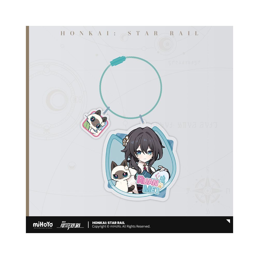 Honkai: Star Rail Little Cat Series Acrylic Keychain
