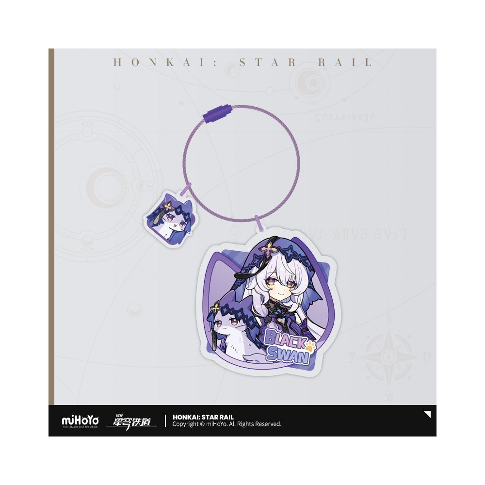 Honkai: Star Rail Little Cat Series Acrylic Keychain