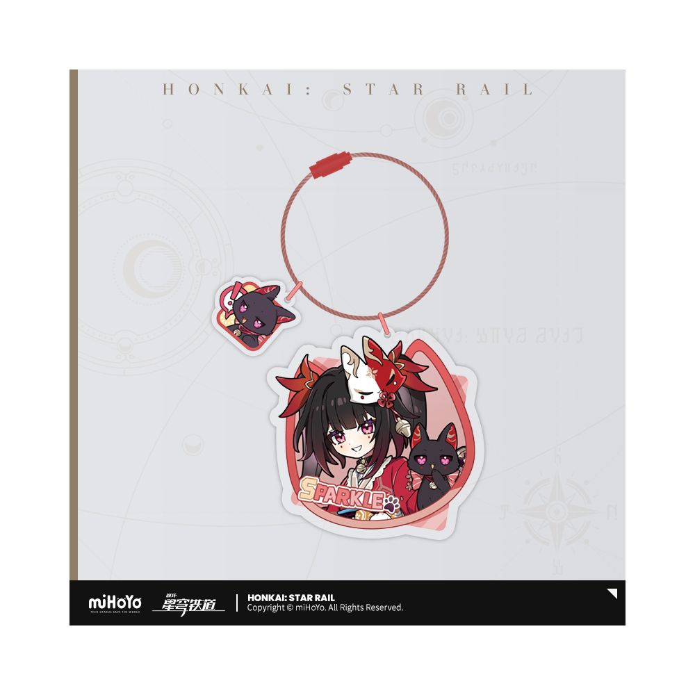 Honkai: Star Rail Little Cat Series Acrylic Keychain