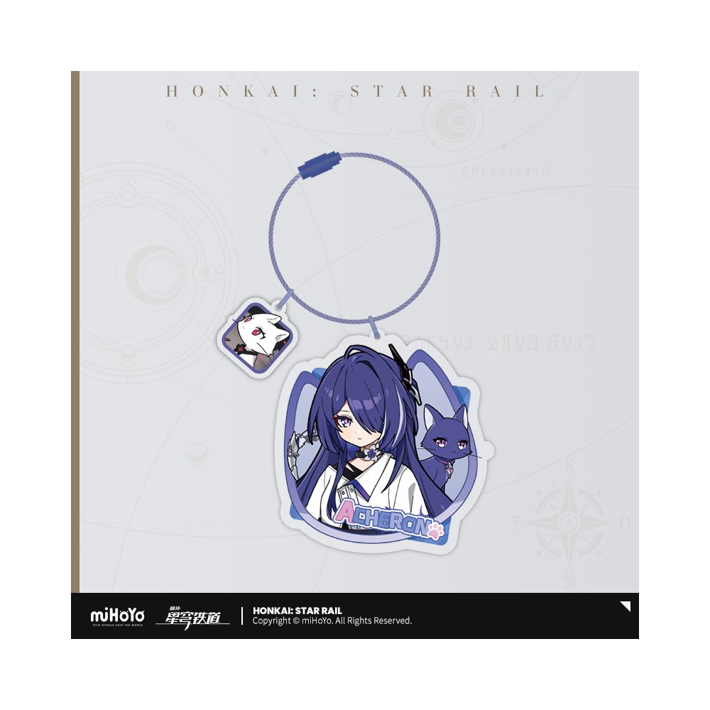 Honkai: Star Rail Little Cat Series Acrylic Keychain