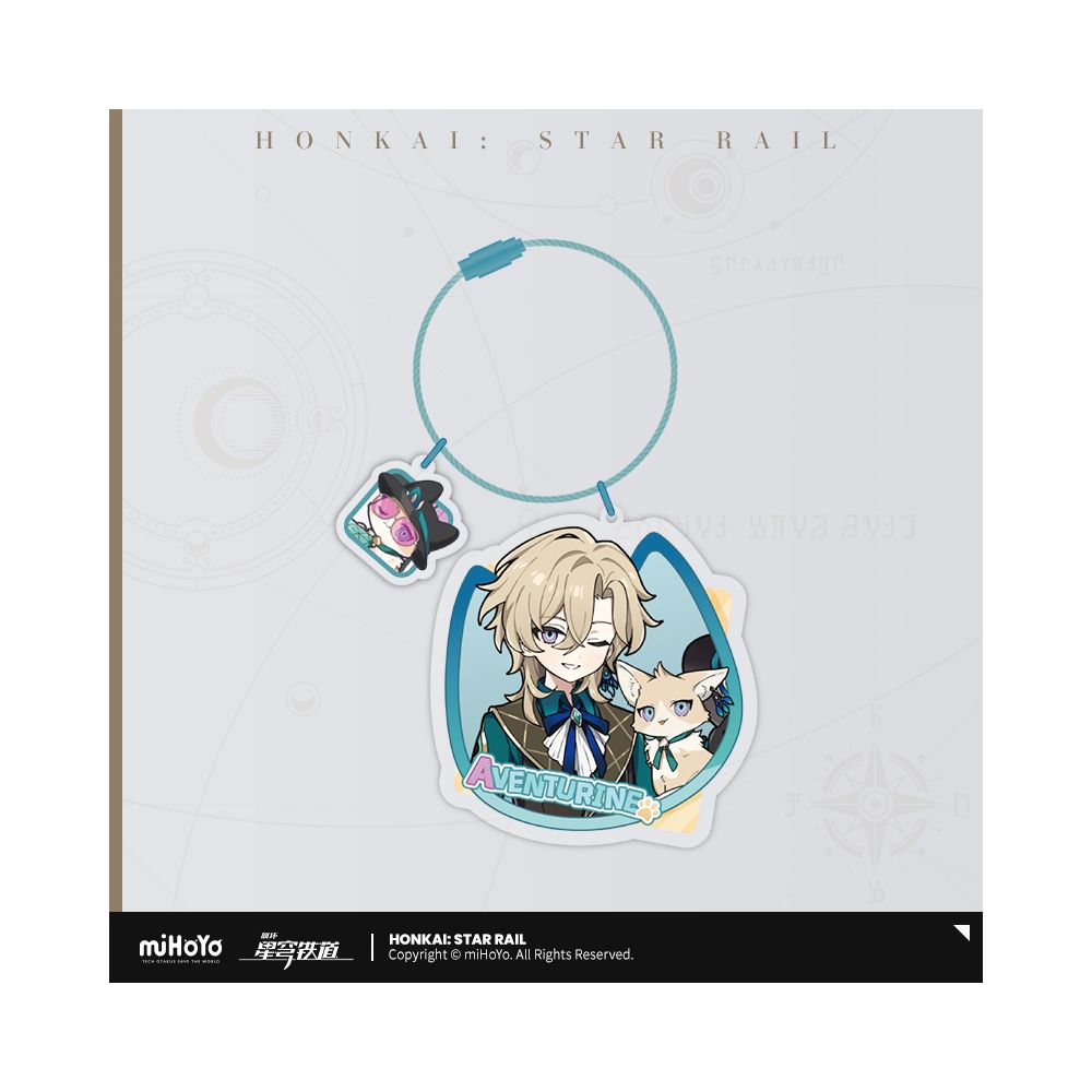 Honkai: Star Rail Little Cat Series Acrylic Keychain