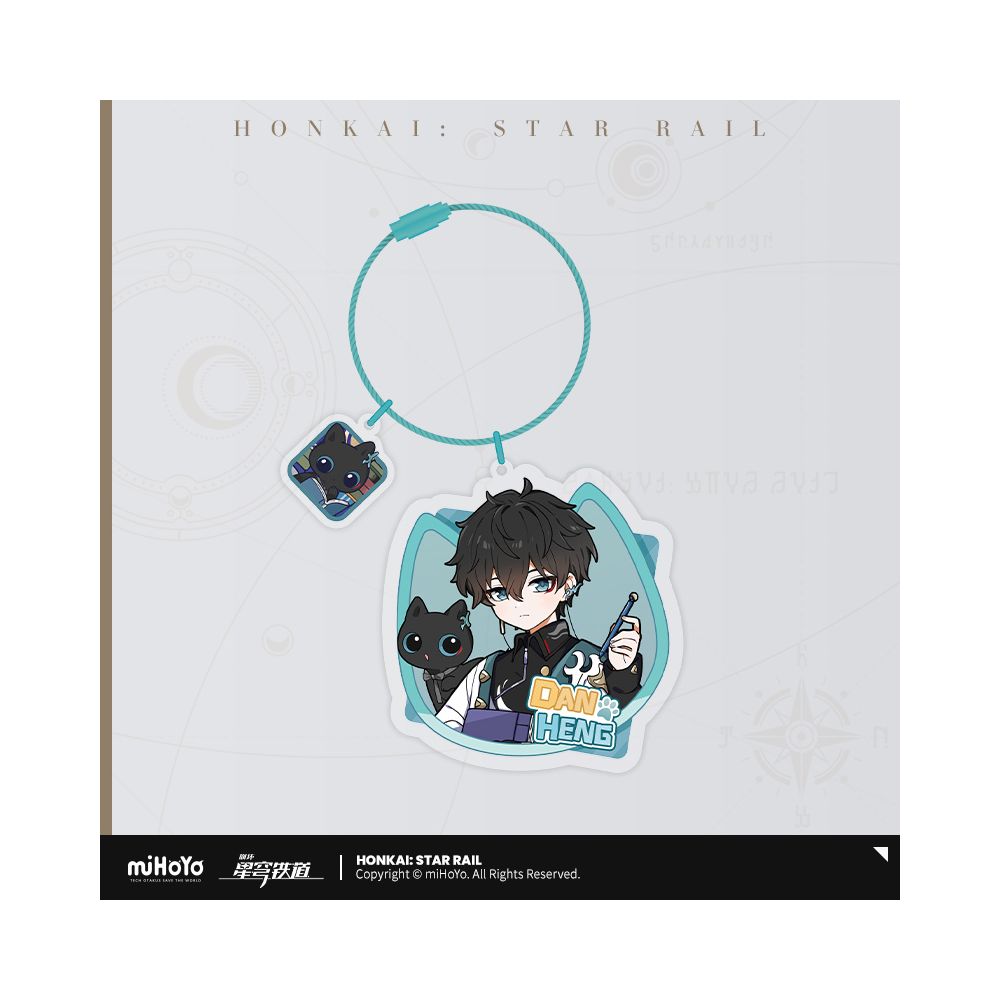 Honkai: Star Rail Little Cat Series Acrylic Keychain