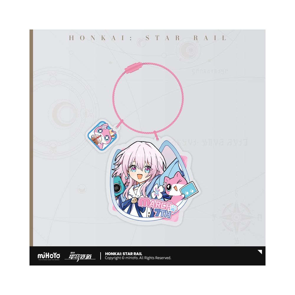 Honkai: Star Rail Little Cat Series Acrylic Keychain