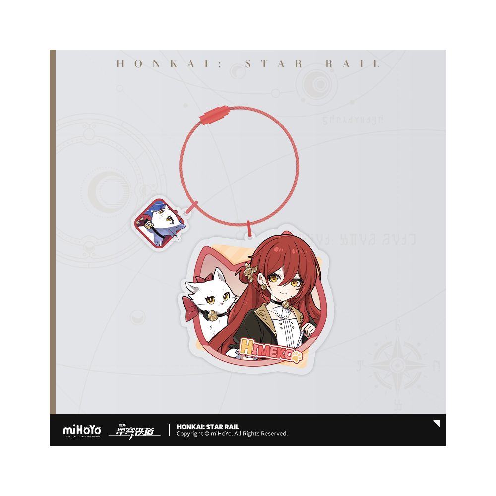Honkai: Star Rail Little Cat Series Acrylic Keychain