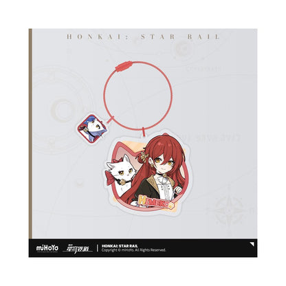 Honkai: Star Rail Little Cat Series Acrylic Keychain