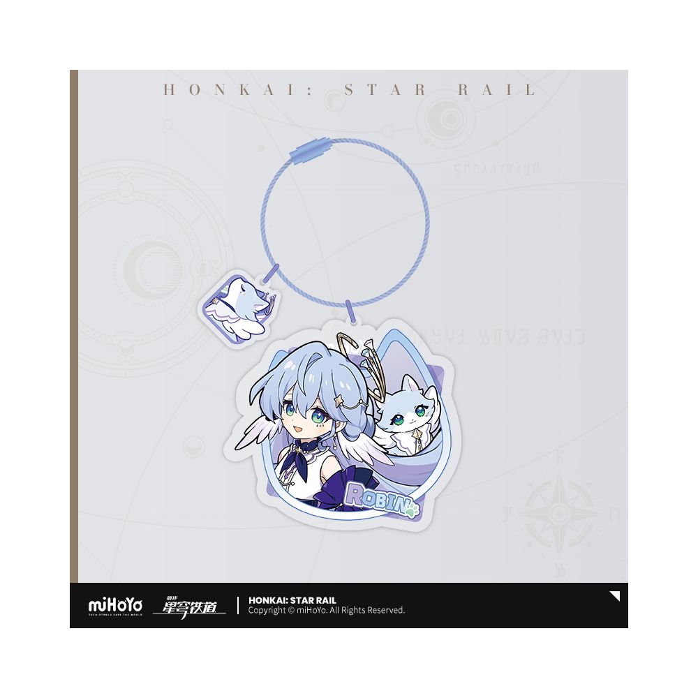 Honkai: Star Rail Little Cat Series Acrylic Keychain