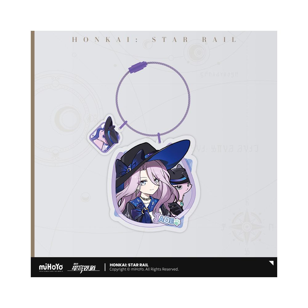Honkai: Star Rail Little Cat Series Acrylic Keychain