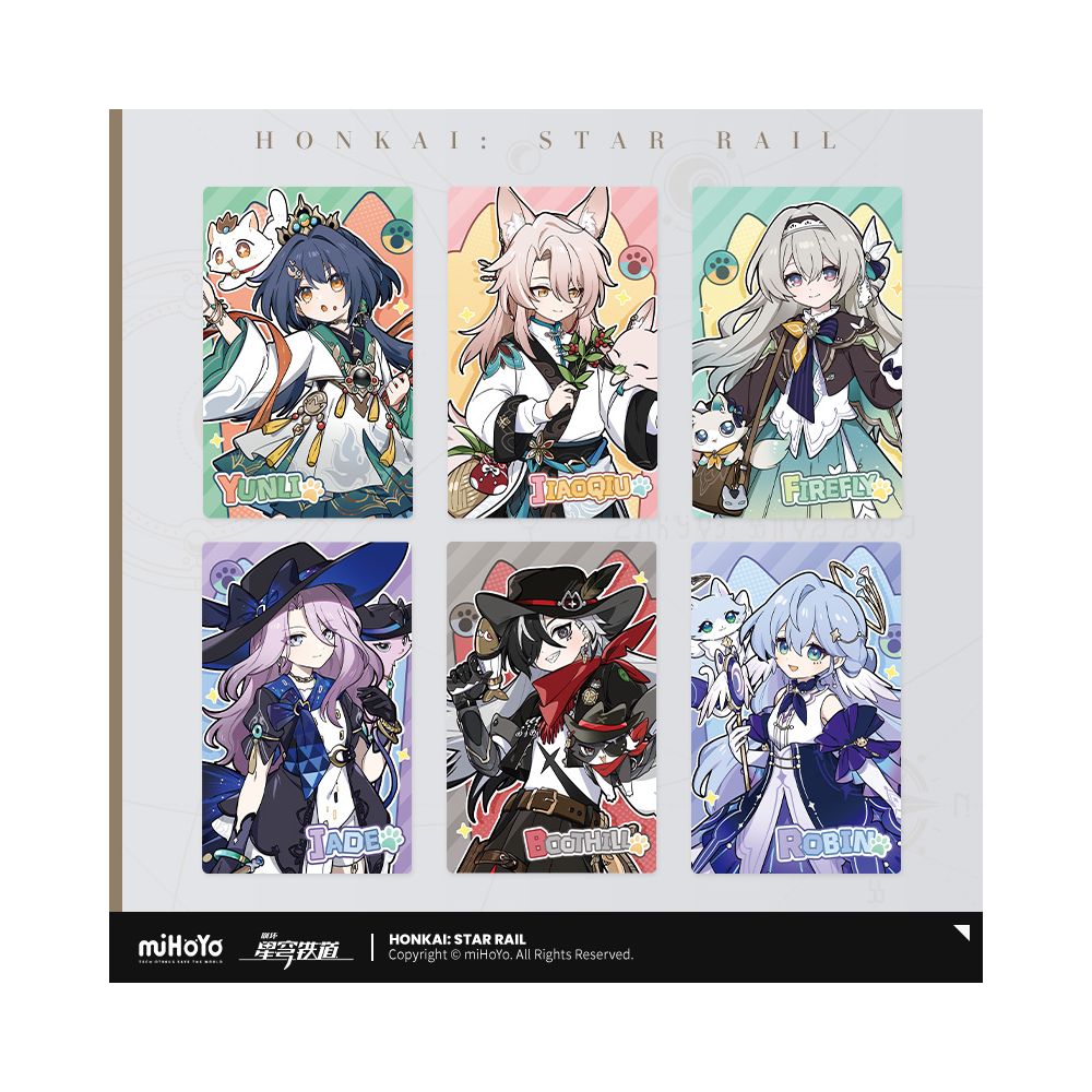 MiHoYo Star Dome Railway Little Dot Cat Series Laser Collection Ticket miHoYo image 0